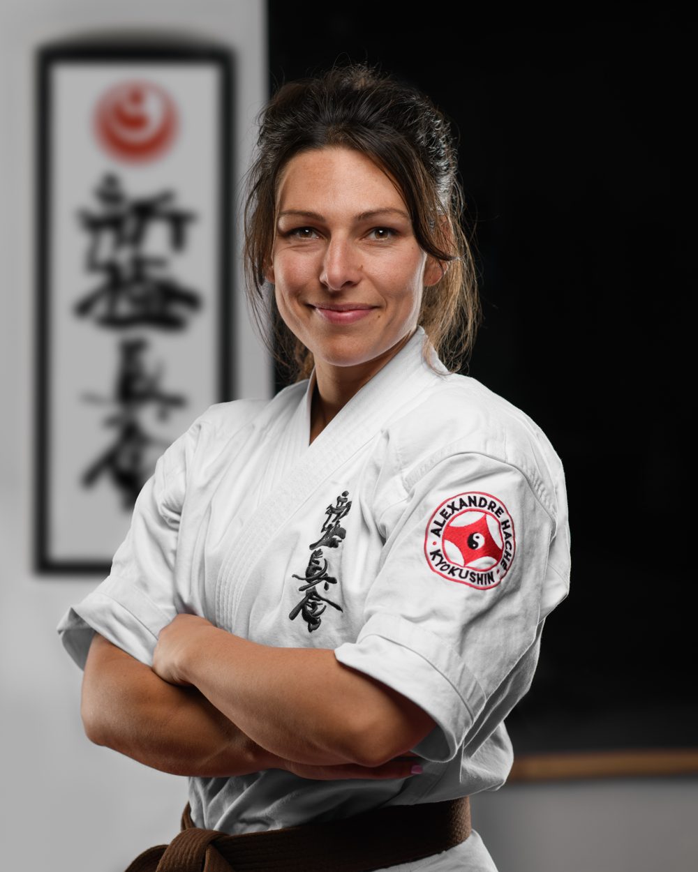 Portrait de Joanie Roussy en karategi